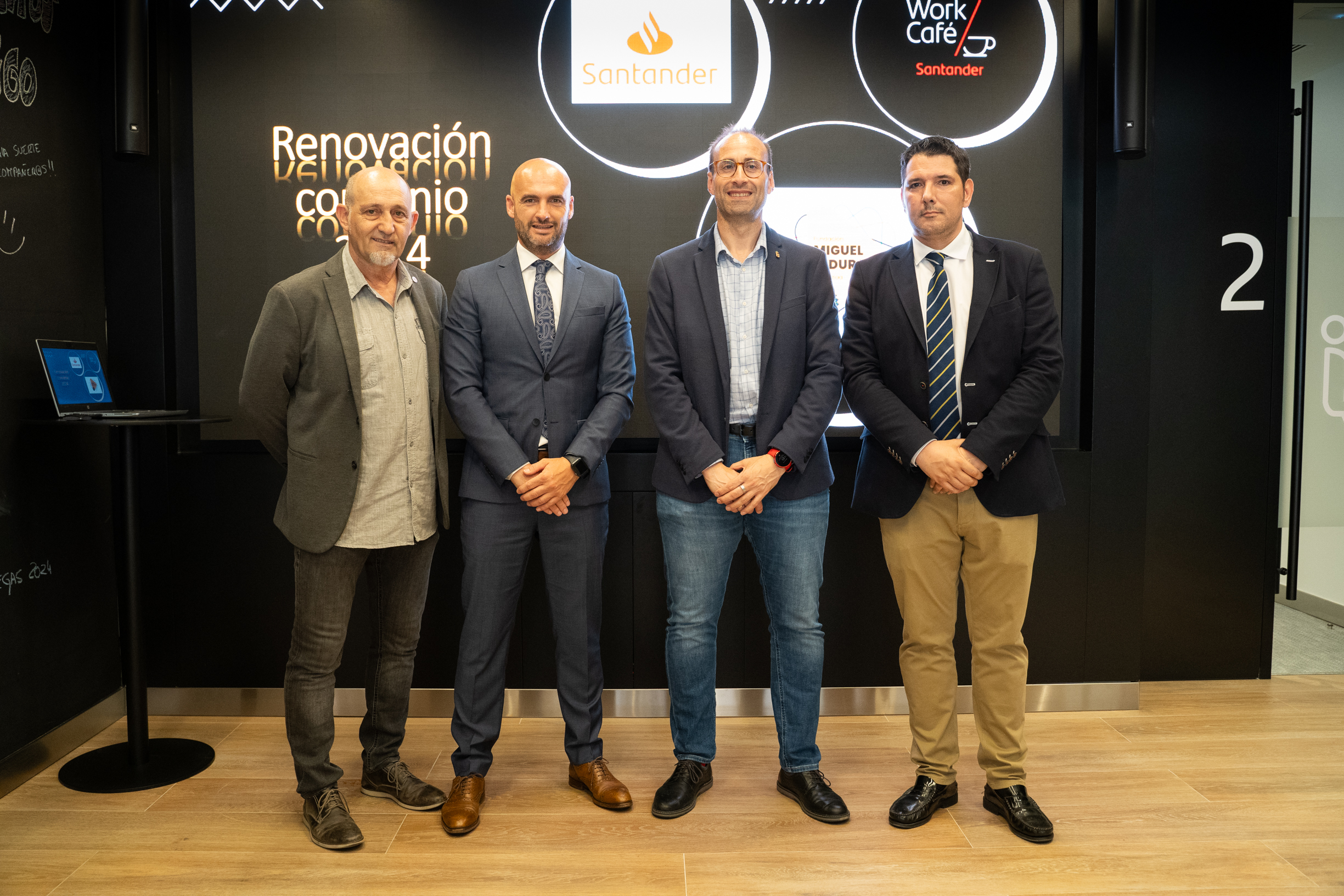 Renovado el acuerdo de patrocinio entre la FMIF y el Banco de Santander